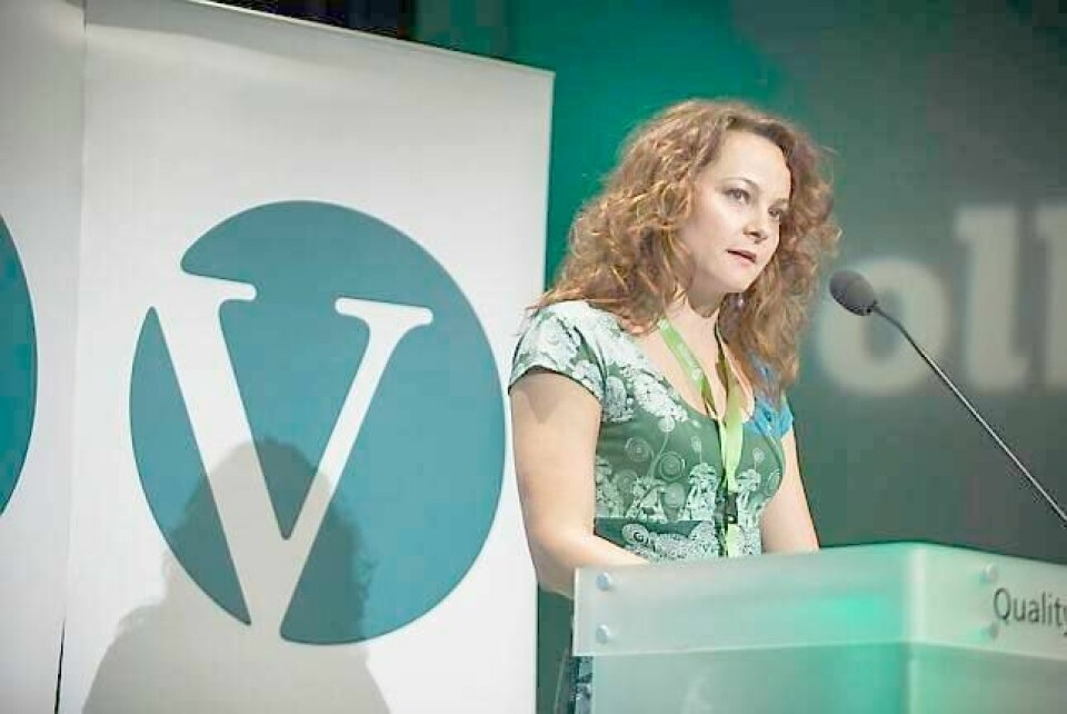 Rebekka Borsch har bare bodd ti år i Norge, men er nå med på å framforhandle grunnlaget for en ny norsk regjering. FOTO: VENSTRE