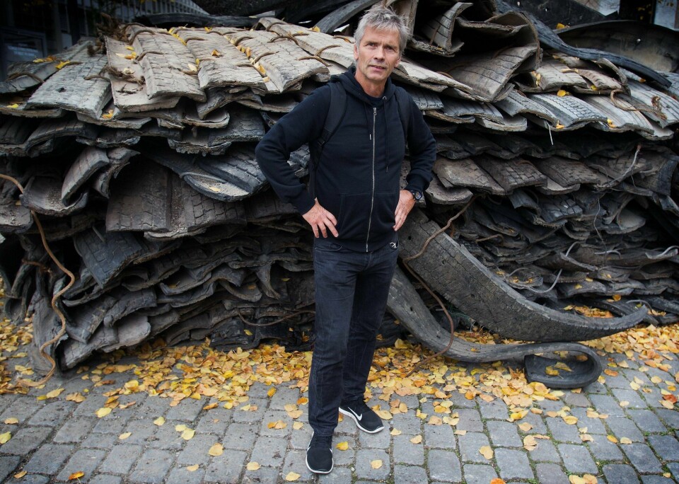 Boye Ullmann i Fellesforbundet er opprørt over tilstandene i byggebransjen. FOTO: ARNE OVE BERGO