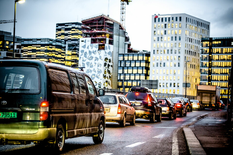 Det skal bli bilfritt i Oslo sentrum Stopp med bil i Oslo sentrum fra 2019. FOTO: KRISTER SØRBØ