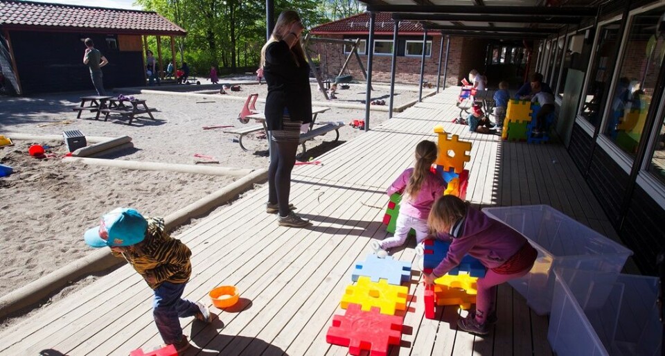Barnehagestyrerne bruker i snitt en tredel av arbeidstida si på rapportering og dokumentering, i stedet for pedagogisk ledelse, viser ny rapport. ILLUSTRASJONSFOTO: ARNE OVE BERGO Barnehagestyrerne bruker i snitt en tredel av arbeidstida si på rapportering og dokumentering, i stedet for pedagogisk ledelse, viser ny rapport. ILLUSTRASJONSFOTO: ARNE OVE BERGO