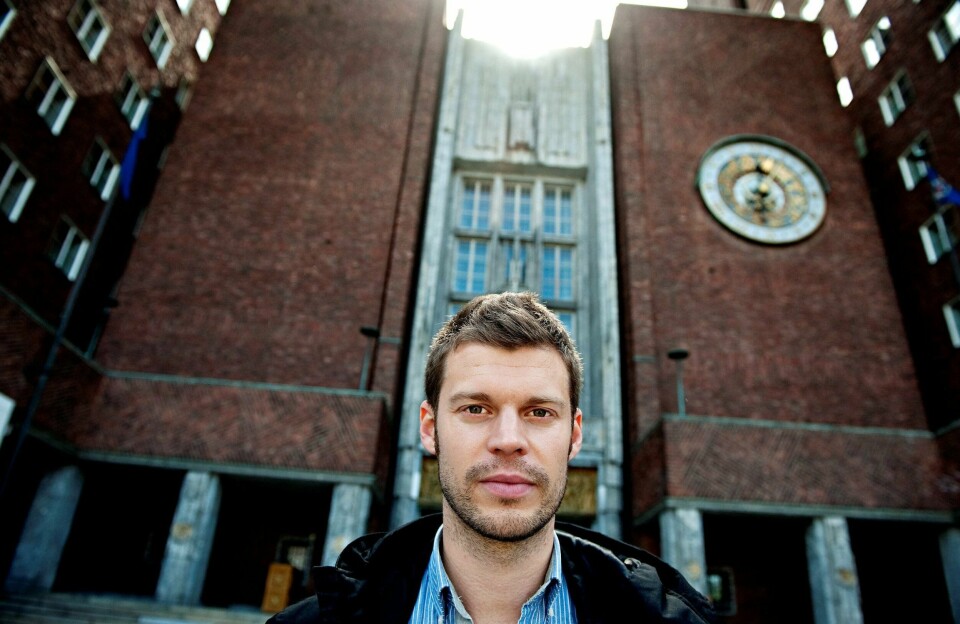 Bjørnar Moxnes (Rødt). FOTO: MIMSY MØLLER