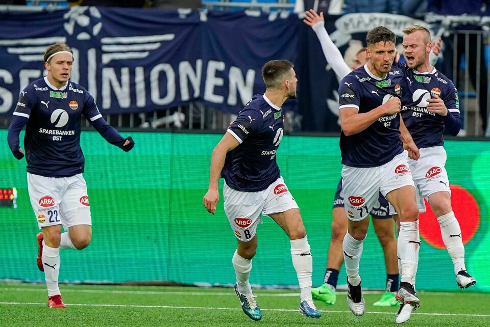 Strømsgodset kjempet seg tilbake i kampen mot Kristiansund. Strømsgodset kjempet seg tilbake i kampen mot Kristiansund. Foto: Terje Bendiksby / NTB