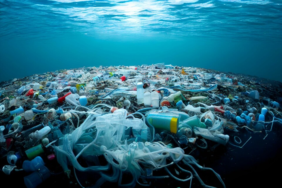 Verdenshavene forsøples av plast, og problemene vil bare øke i årene som kommer. Fra havet går mikro- og nanoplastpartikler inn i næringskjeden. Verdenshavene forsøples av plast, og problemene vil bare øke i årene som kommer. Fra havet går mikro- og nanoplastpartikler inn i næringskjeden.