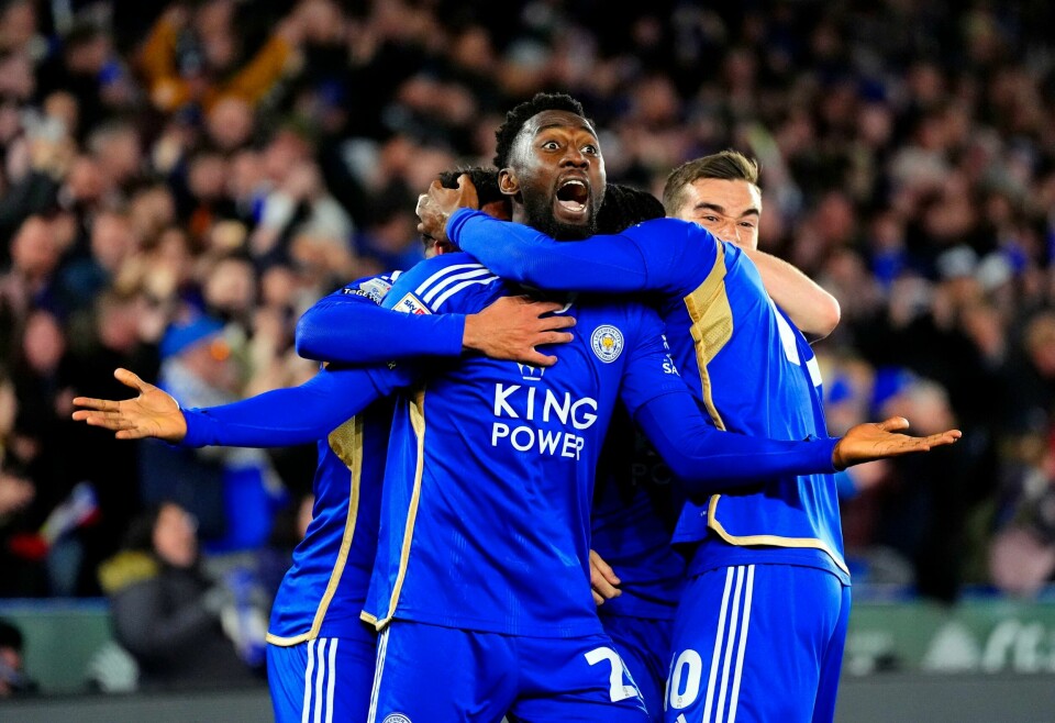 Leicester er klar for Premier League neste sesong. Leicester er klar for Premier League neste sesong. Foto: Nick Potts / PA via AP / NTB