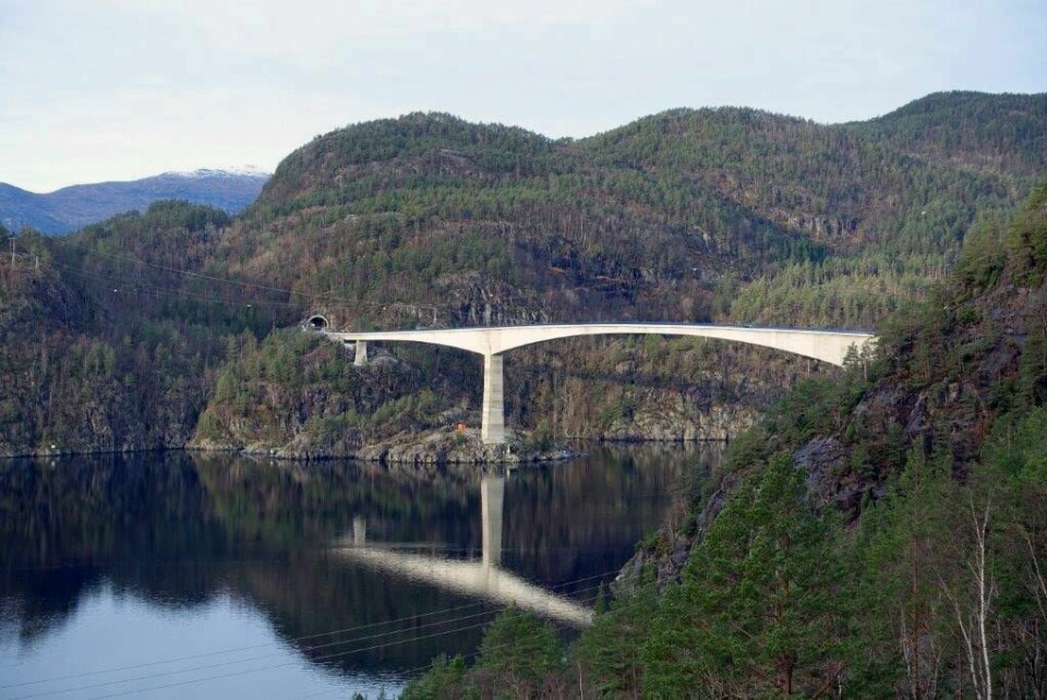 Sandsfjordbrua åpner fredag full fest i Suldal