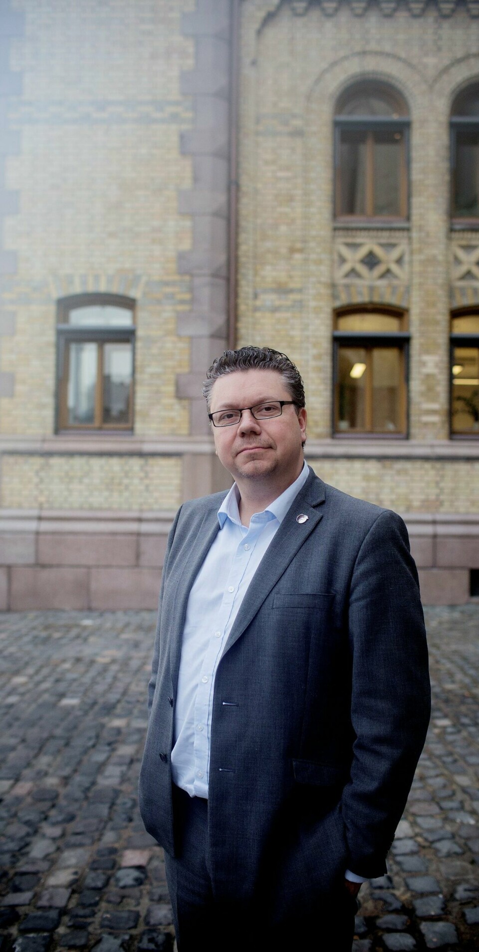 Frps stortingsrepresentant Ulf Leirstein. Frps stortingsrepresentant Ulf Leirstein.
