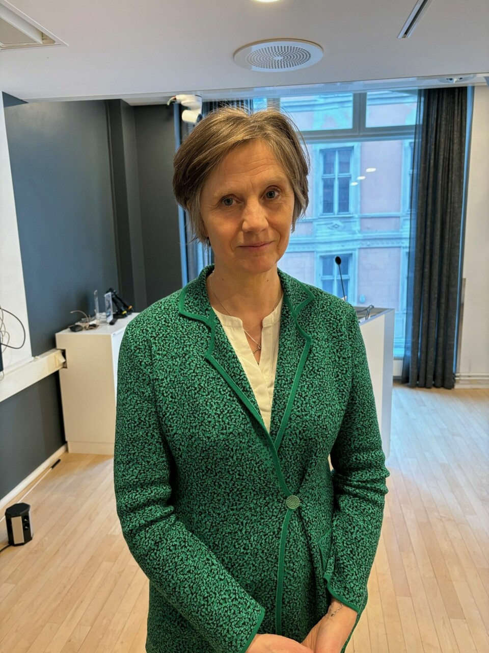 Barne - og familieminister Kjersti Toppe (Sp). Toppe