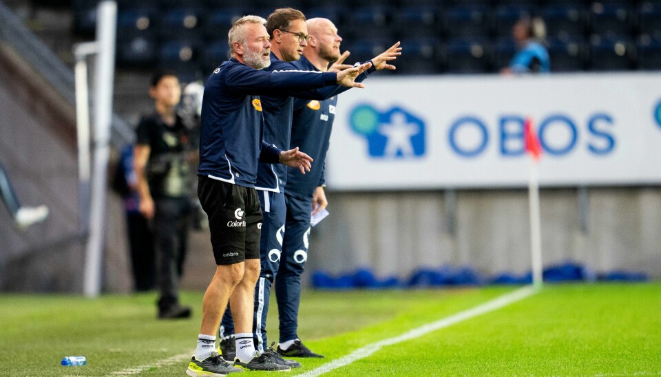 Aalesunds keepertrener Frank Mathiesen slutter på dagen. Aalesunds keepertrener Frank Mathiesen slutter på dagen. Foto: Ole Martin Wold / NTB