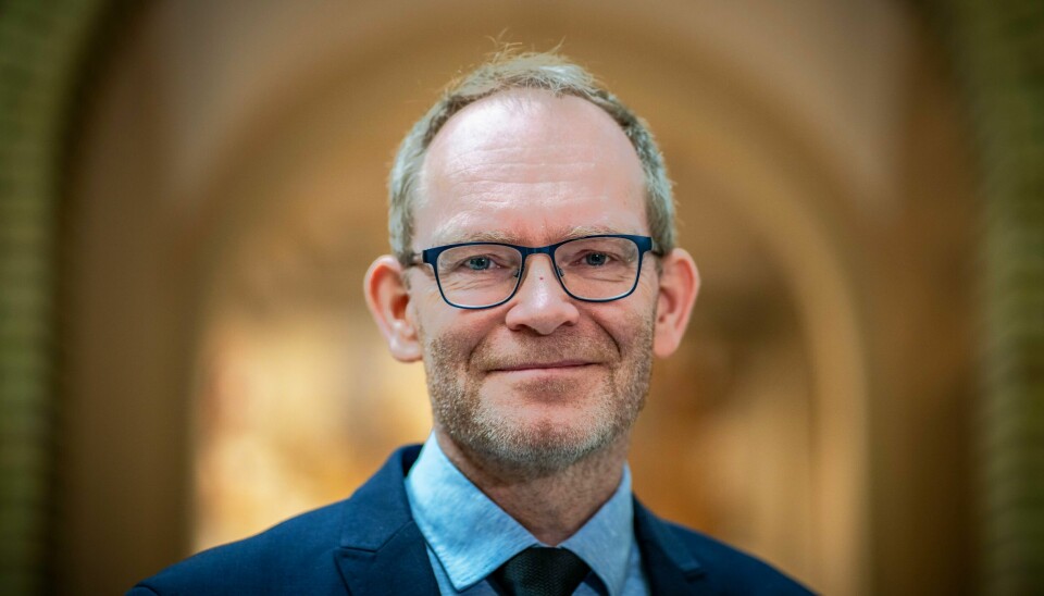 Regjeringen tildeler penger til prosjekter for utvikling av fagskolene her til lands. Her er forsknings- og høyere utdanningsminister Oddmund Hoel (Sp). Regjeringen tildeler penger til prosjekter for utvikling av fagskolene her til lands. Her er forsknings- og høyere utdanningsminister Oddmund Hoel (Sp). Foto: Ole Berg-Rusten / NTB