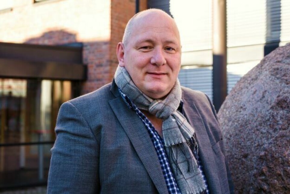 Roger Dehlin, leder av Fagforbundet Oslo. Dehlin