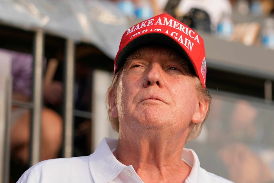 USAs ekspresident Donald Trump varsler en uttalelse om sin abortpolitikk mandag morgen. Abort har blitt en vinnersak for Demokratene. USAs ekspresident Donald Trump varsler en uttalelse om sin abortpolitikk mandag morgen. Abort har blitt en vinnersak for Demokratene. Foto: Rebecca Blackwell / AP / NTB