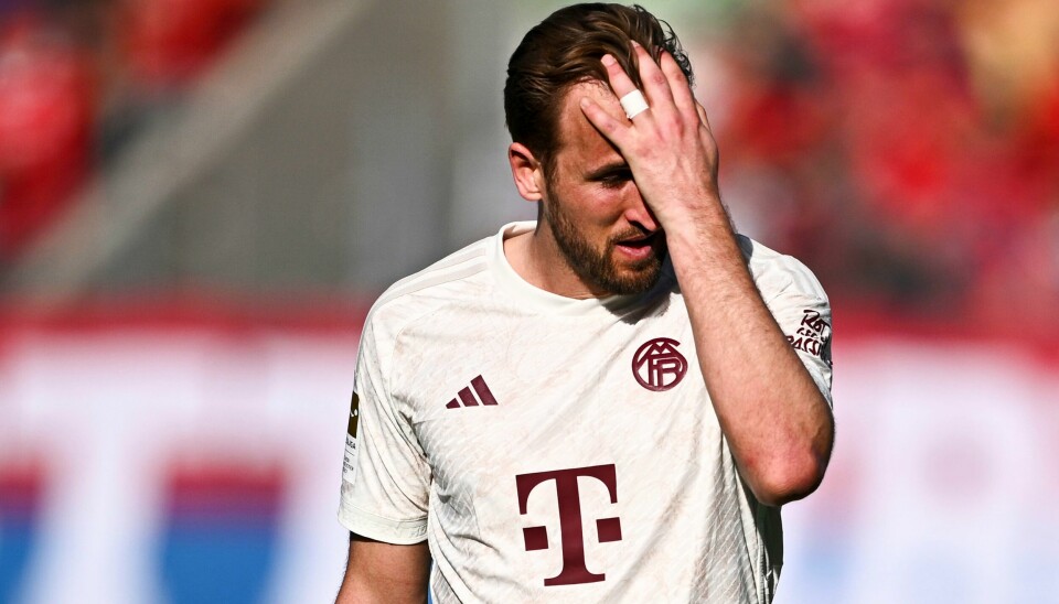 Harry Kane og Bayern sliter. Harry Kane og Bayern sliter. Foto: Tom Weller/dpa via AP / NTB