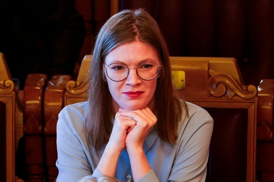 Marie Sneve Martinussen innstilles av Rødts valgkomité som leder av partiet. Foto: Terje Pedersen / NTB