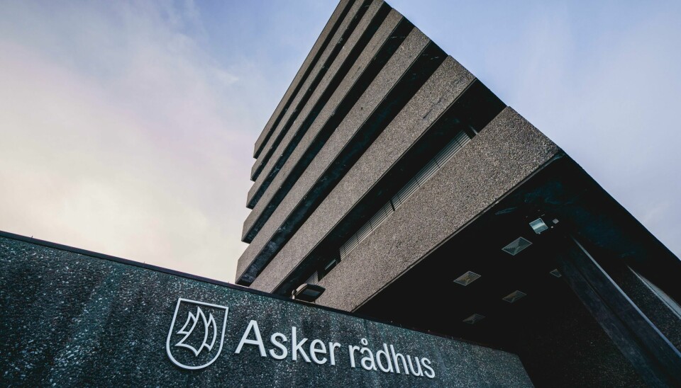 Flertallet i Asker kommunestyre vil ha utredet effekten av lavere formuesskatt lokalt. Asker kommune gjorde den feilaktige utbetalingen i oktober. Saken ble omtalt av pressen først i januar. Foto: Stian Lysberg Solum / NTB
