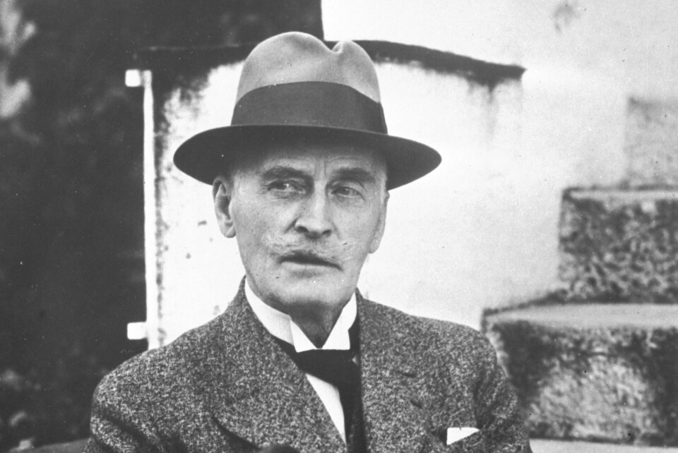 Det høyreradikale forlaget Legatum Publishing gjenskaper Hamsuns stemme ved hjelp av KI. 1920: Knut Hamsun. Foto: NTB.