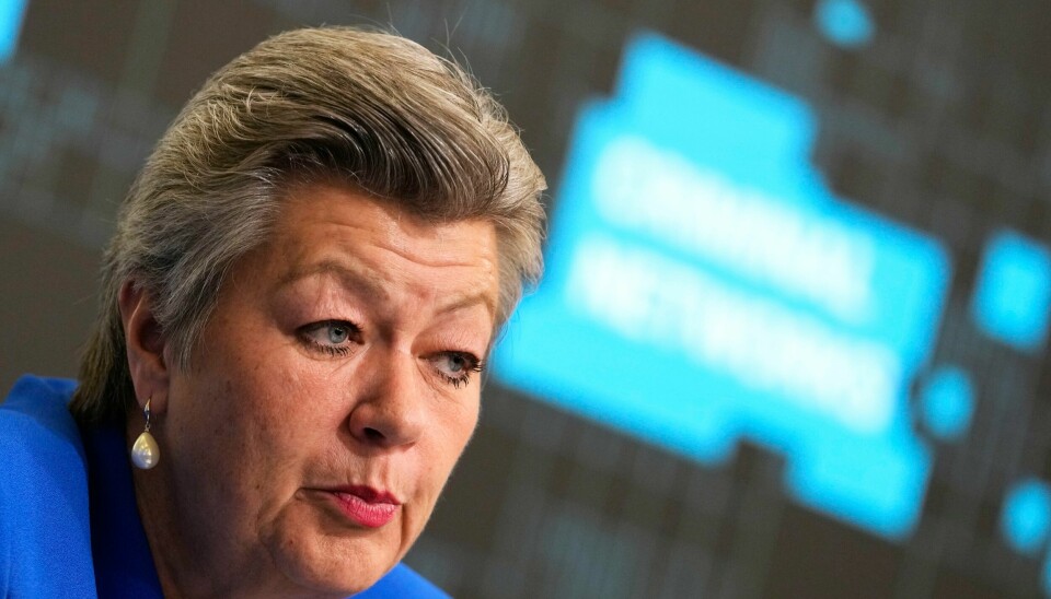 EUs innenrikskommissær, svenske Ylva Johansson, gleder seg over den nye asylpakten som ble vedtatt onsdag EUs innenrikskommissær, svenske Ylva Johansson, gleder seg over den nye asylpakten som ble vedtatt onsdag. Foto: AP / NTB