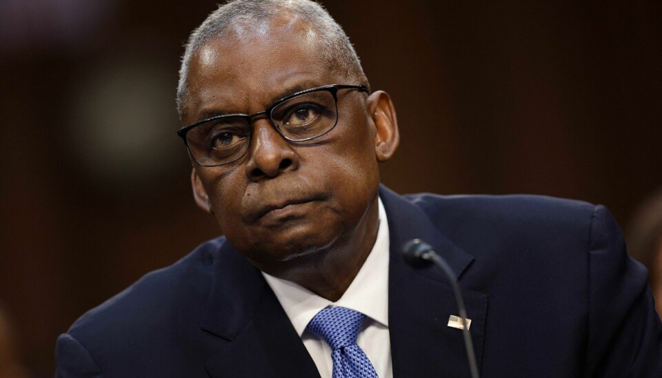 – Hvis Ukraina faller, tror jeg virkelig at Nato vil havne i kamp med Russland, sa USAs forsvarsminister Lloyd Austin forrige måned. WASHINGTON, DC - APRIL 09: Secretary of Defense Lloyd Austin testifies before the Senate Armed Services Committee in the Hart Senate Office Building on Capitol Hill on April 09, 2024 in Washington, DC. Austin testified about the Biden Administration's FY2025 budget request for the Pentagon, which includes supplemental funding for Israel, Ukraine, Taiwan and other allies. Chip Somodevilla/Getty Images/AFP (Photo by CHIP SOMODEVILLA / GETTY IMAGES NORTH AMERICA / Getty Images via AFP)