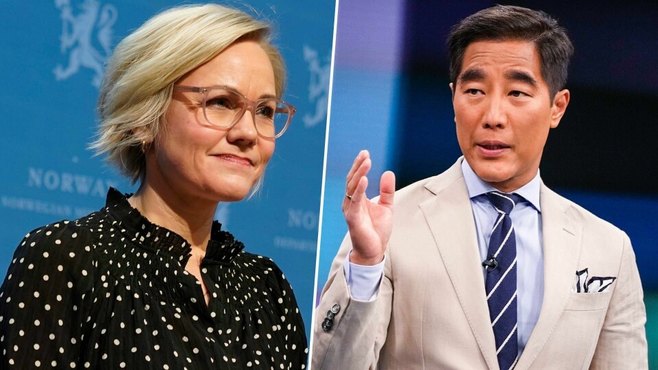 Programleder Fredrik Solvang får ikke Kjerkol som gjest i sendingen torsdag. Programleder Fredrik Solvang får ikke Kjerkol som gjest i sendingen torsdag.