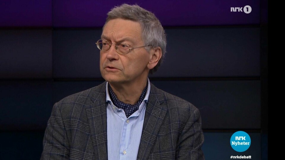 Iver B. Neumann, direktør ved Fridtjof Nansens Institutt var gjest i Debatten på NRK torsdag. Iver B. Neumann, direktør ved Fridtjof Nansens Institutt var gjest i Debatten på NRK torsdag.