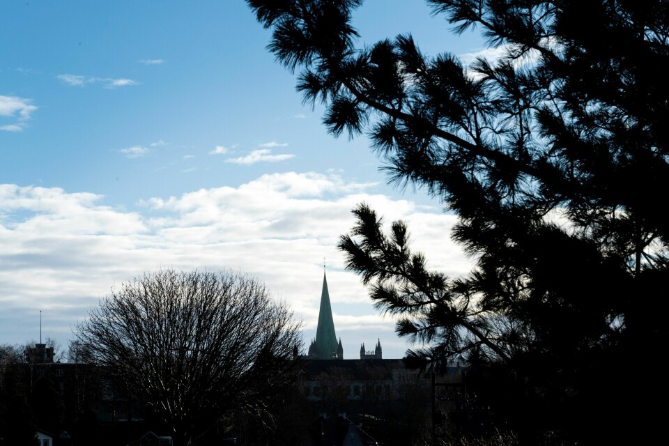 Nidarosdomen i Trondheim. Nidarosdomen i Trondheim.