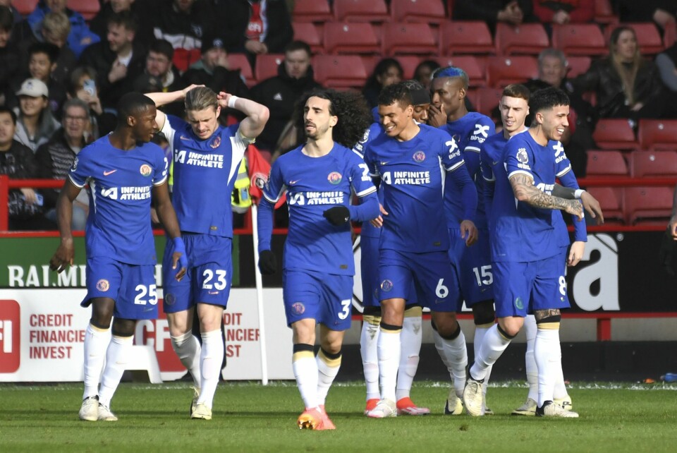Chelseas stjernegalleri har kostet dyrt. Foto: Rui Vieira / AP Photo / NTB. Chelsea spilte uavgjort mot Sheffield United søndag. Foto: Rui Vieira / AP / NTB
