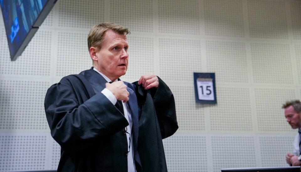 Statsadvokat Johan Øverberg er aktor i saken, sammen med kollega Andreas Schei. Statsadvokat Johan Øverberg vil ikke be om forvaring for Jan Helge Andersen under den nye Baneheia-rettssaken. Foto: Beate Oma Dahle / NTB