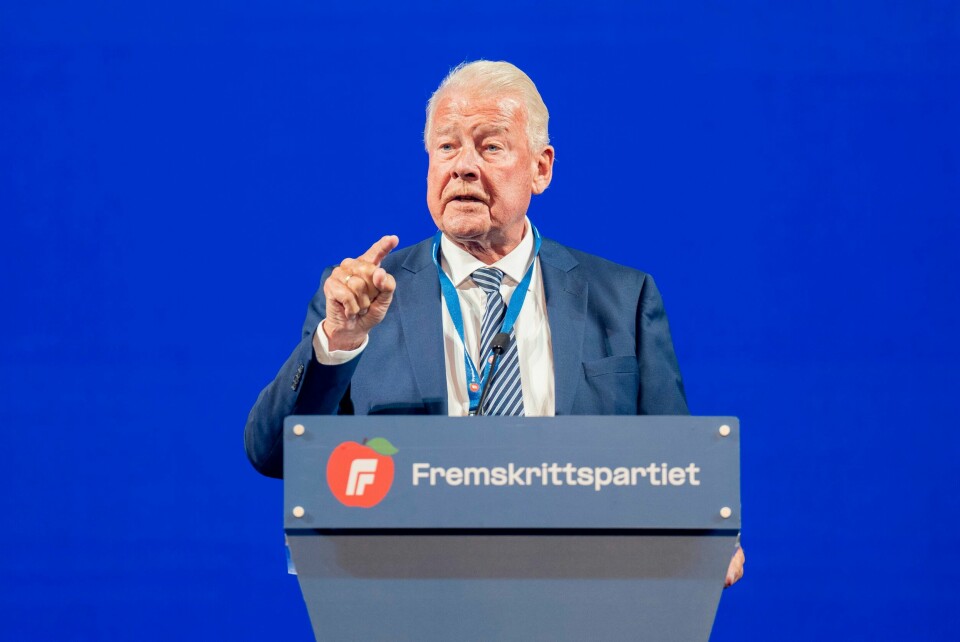 Carl I. Hagen er innlagt på sykehus, melder Dagbladet Frps Carl I. Hagen. Foto: Fredrik Varfjell / NTB