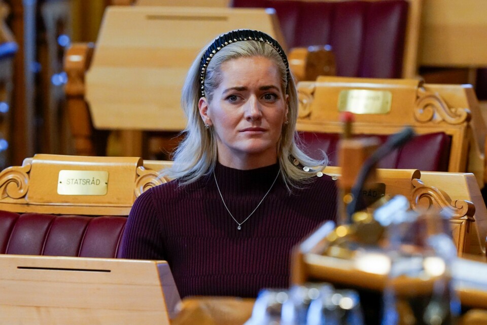 Justisminister Emilie Mehl (Sp) skal diskutere forslaget på Senterpartiets landsstyremøte. Justisminister Emilie Mehl (Sp) skal diskutere forslaget på Senterpartiets landsstyremøte. Foto: Terje Pedersen / NTB