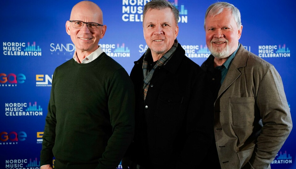 Trioen bak den svenske popgruppen Herreys er blant dem som skal delta på Eurovision Night. Gruppen består av brødrene Louis (t.v.), Richard og Per Herrey. Trioen bak den svenske popgruppen Herreys er blant dem som skal delta på Eurovision Night. Gruppen består av brødrene Louis (t.v.), Richard og Per Herrey. Foto: Terje Bendiksby / NTB