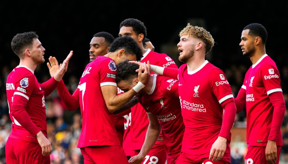 Liverpool vant mot Fulham søndag. Liverpool vant mot Fulham søndag. Foto: Kirsty Wigglesworth / AP Photo / NTB
