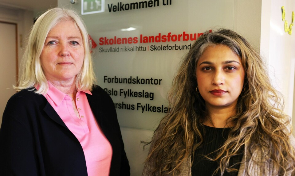 Skal Oslo kommune, med Høyre-byrådets politiske ramme, vise at de er seriøse i å redusere forskjellene i Oslo by, kan de ikke vedta forslag som vil splitte og føre til økte forskjeller blant kommunens ansatte, skriver Mette Johnsen Walker (t.v.) og Mishell Shakar i Skolenes Landsforbund. Skal Oslo kommune, med Høyre-byrådets politiske ramme, vise at de er seriøse i å redusere forskjellene i Oslo by, kan de ikke vedta forslag som vil splitte og føre til økte forskjeller blant kommunens ansatte, skriver Mette Johnsen Walker (t.v.) og Mishell Shakar i Skolenes Landsforbund.