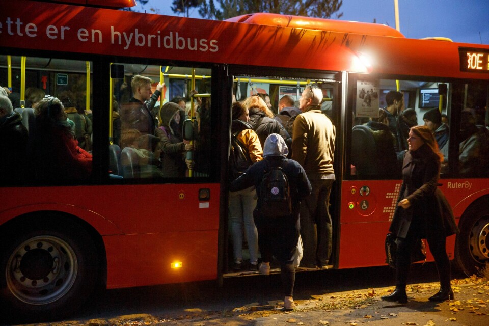 Det seneste året har alle asylsøkere reist gratis med kollektivtilbudene til Ruter, Brakar og Østfold Kollektivtrafikk i Oslo, Akershus, Buskerud og Østfold. Det seneste året har alle asylsøkere reist gratis med kollektivtilbudene til Ruter, Brakar og Østfold Kollektivtrafikk i Oslo, Akershus, Buskerud og Østfold.