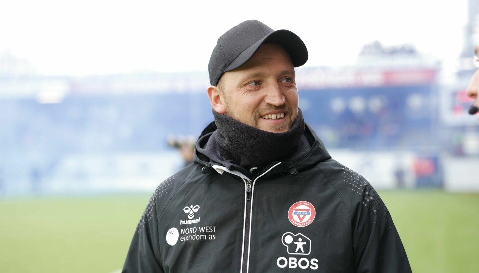 Kåffa-trener Johannes Moesgaard kan glede seg over en bortetur til Lysekloster, der laget er store favoritter til å gå videre. Foto: Svein Ove Ekornesvåg / NTB
