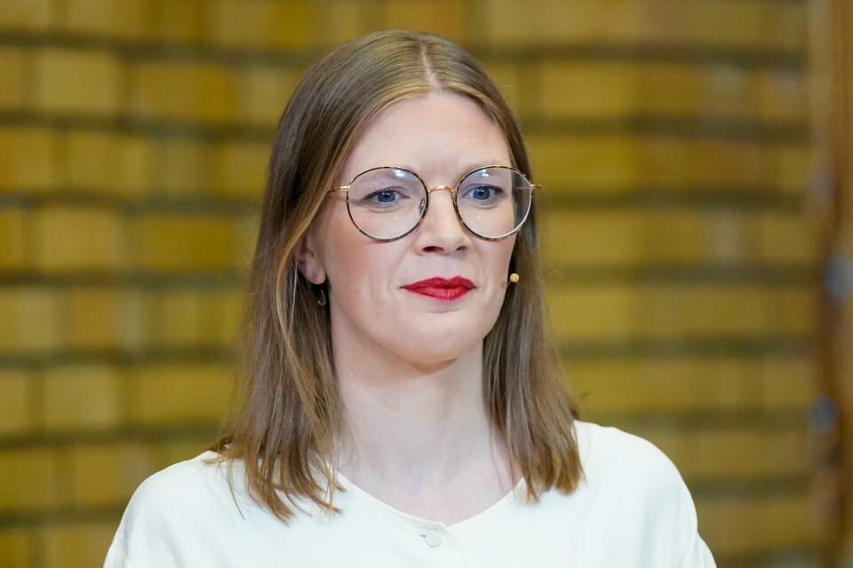 Rødt-leder Marie Sneve Martinussen. Rødt-leder Marie Sneve Martinussen.