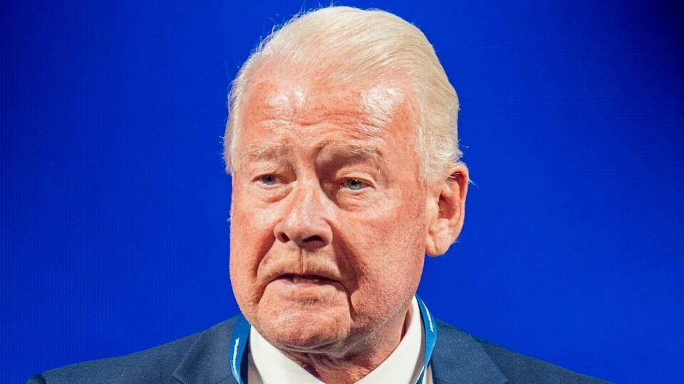 Carl I. Hagen forteller til TV 2 at han ikke stiller til gjenvalg til Stortinget. Her under Fremskrittspartiets landsmøte i 2023. Carl I. Hagen forteller til TV 2 at han ikke stiller til gjenvalg til Stortinget. Her under Fremskrittspartiets landsmøte i 2023.