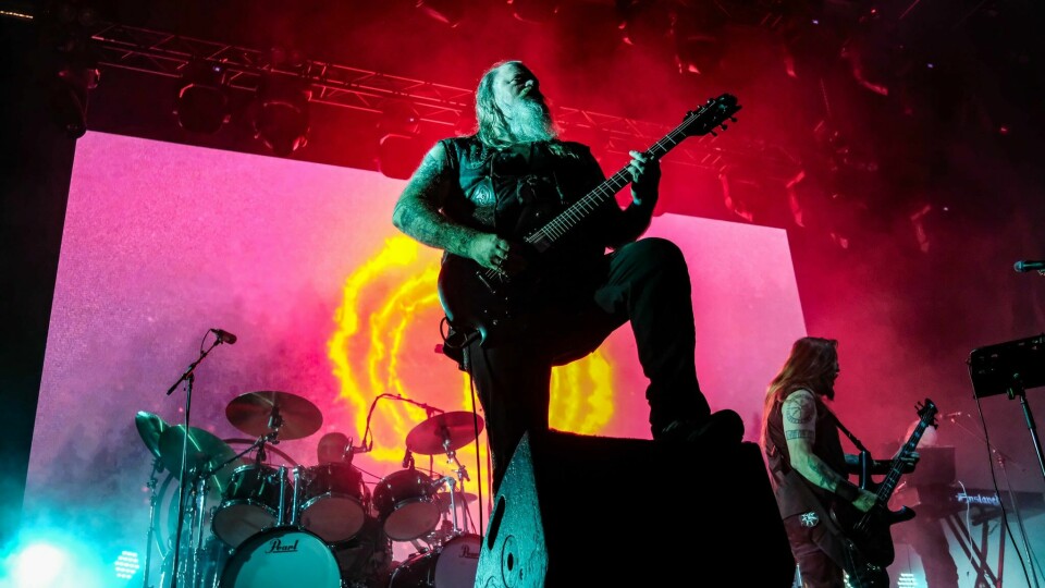 Enslaved spiller på metalfestivalen Beyond The Gates i Bergen. Midgardsblot 2023.