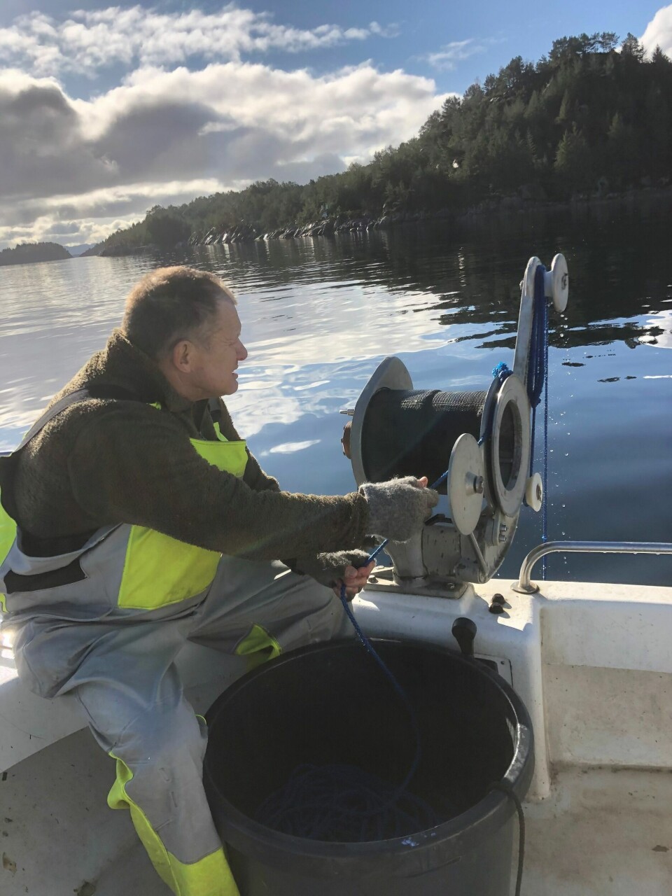 Fiske er en av Hans Marwolls store lidenskaper. Hans