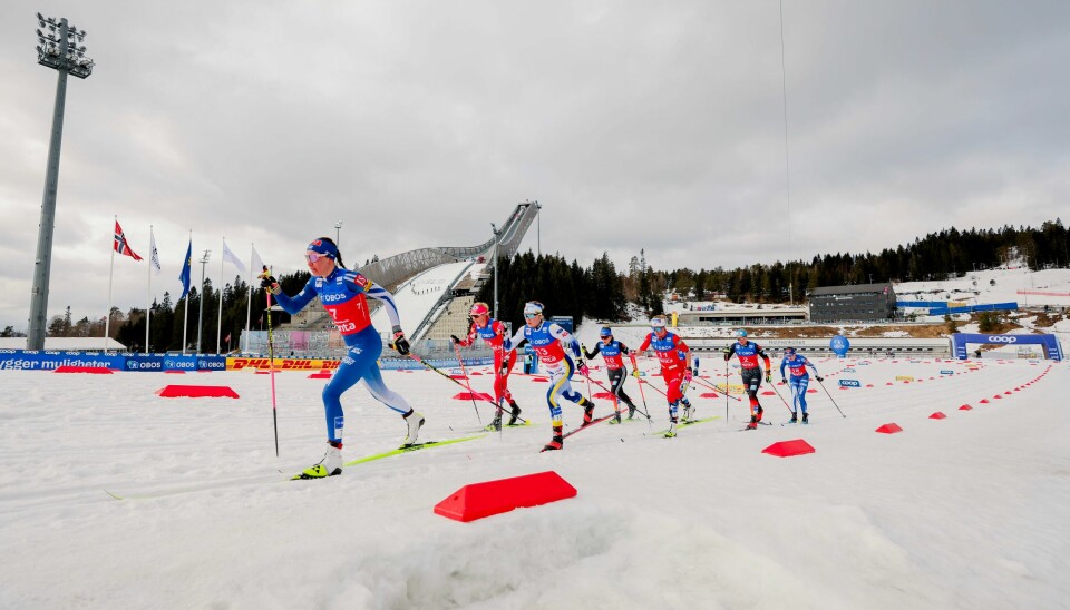 Det blir ikke femmil i Holmenkollen kommende vinter Det blir ikke femmil i Holmenkollen kommende vinter. Foto: Geir Olsen / NTB