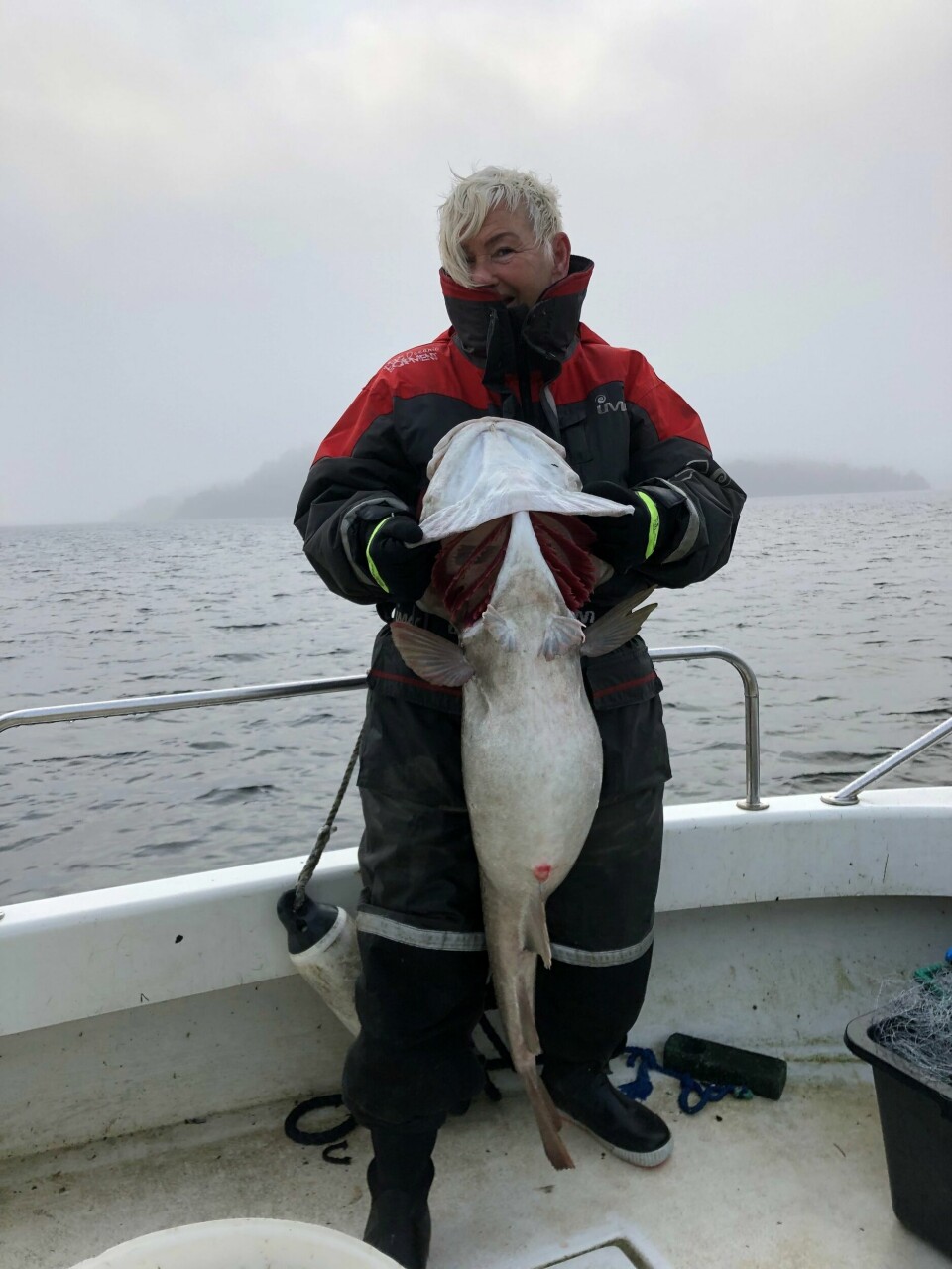 Samboer Nina Strømsnes deler Hans Marwolls lidenskap for fiske. Fiske