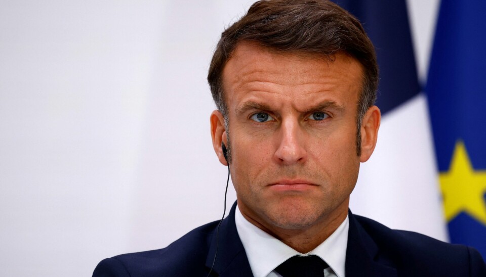 Frankrikes president Emmanuel Macron har satt sinnene i kok i Kreml.