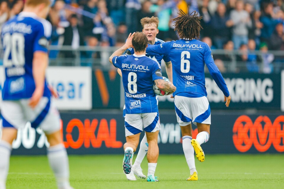 Halldor Stenevik reddet Molde-poeng mot Rosenborg. Halldor Stenevik reddet Molde-poeng mot Rosenborg.Foto: Svein Ove Ekornesvåg / NTB