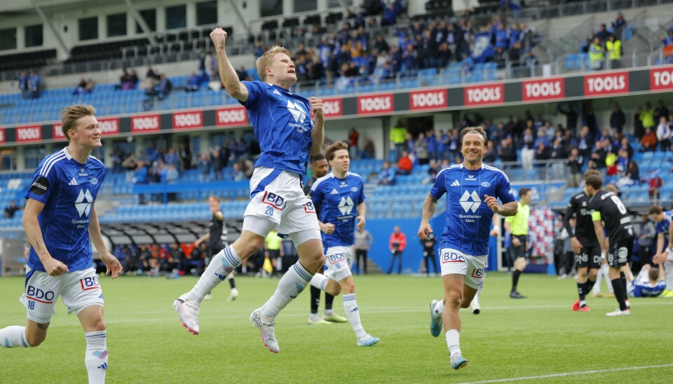 Kristian Eriksen scoret for Molde, som snudde til seier og avansement Kristian Eriksen reduserte for Molde. Foto: Svein Ove Ekornesvåg / NTB