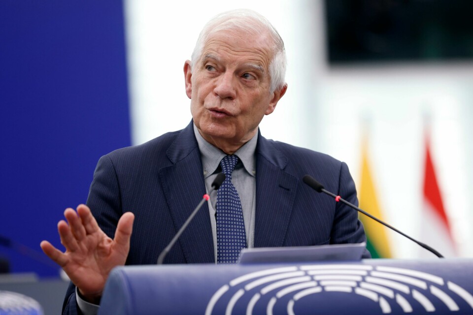EUs utenrikssjef Josep Borrell fordømmer kraftig russiske hackerangrep mot Tyskland og Tsjekkia. Han lover også at de vil svare på angrepene. EUs utenrikssjef Josep Borrell fordømmer kraftig russiske hackerangrep mot Tyskland og Tsjekkia. Han lover også at de vil svare på angrepene. Foto: Jean-François Badias / AP / NTB