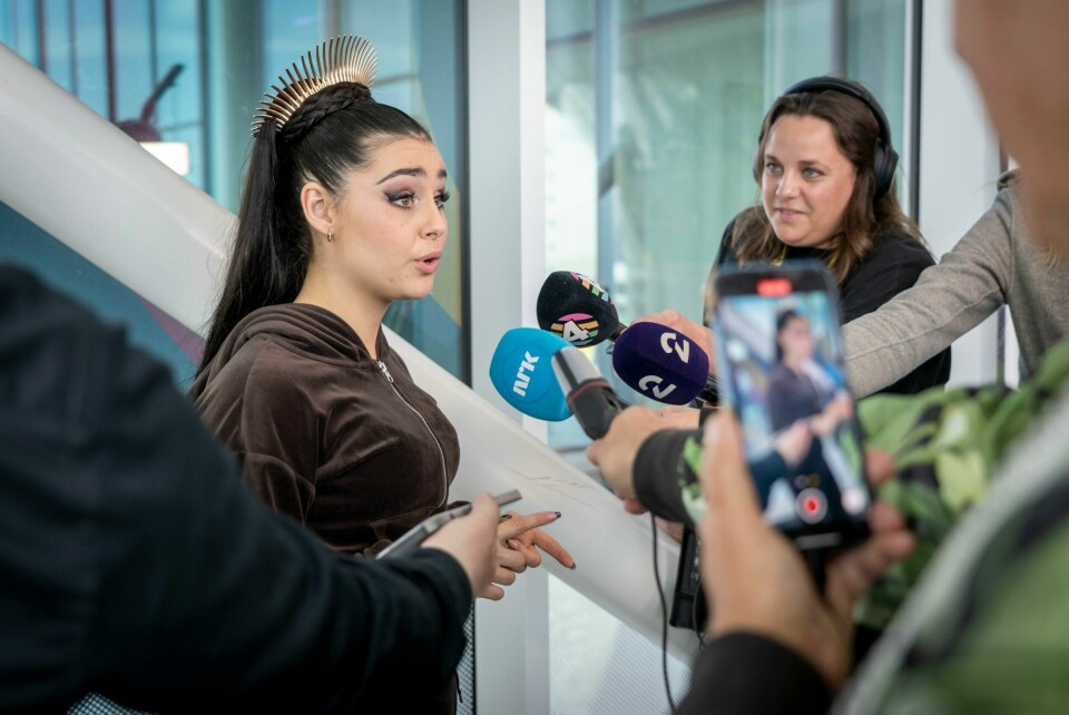 Alessandra Mele trekker hun seg som Norges jurypoengutdeler samme dag som Eurovision-finalen arrangeres. Alessandra Mele trekker hun seg som Norges jurypoengutdeler samme dag som Eurovision-finalen arrangeres. Foto: Heiko Junge / NTB
