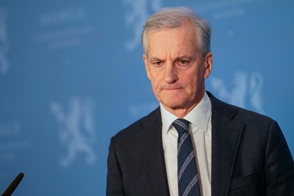 Statsminister Jonas Gahr Støre, her fra januar.