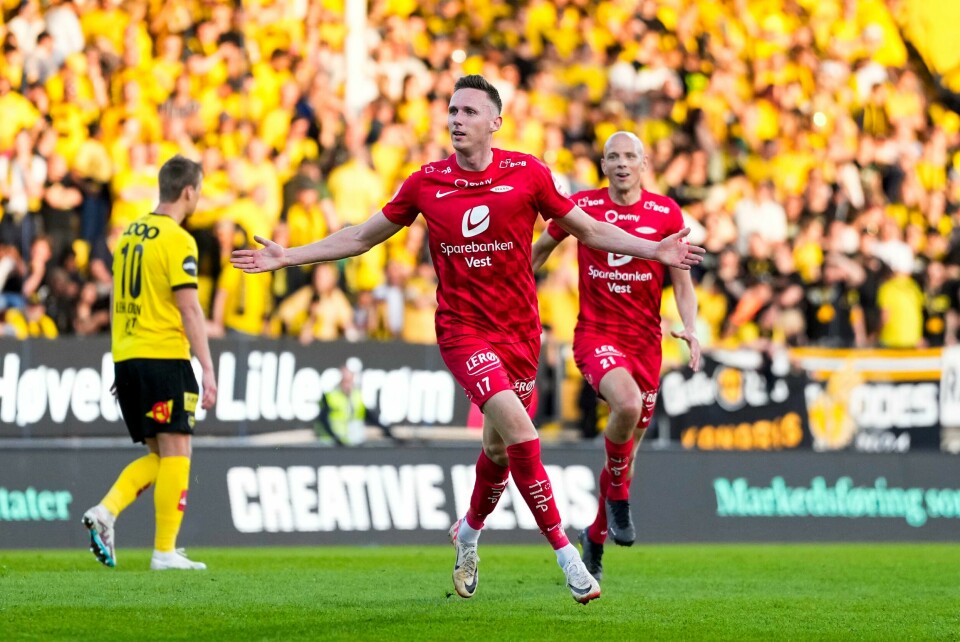 Joachim Soltvedt ble helten for Brann i søndagens bortekamp mot Lillestrøm. Joachim Soltvedt ble helten for Brann i søndagens bortekamp mot Lillestrøm.Foto: Beate Oma Dahle / NTB