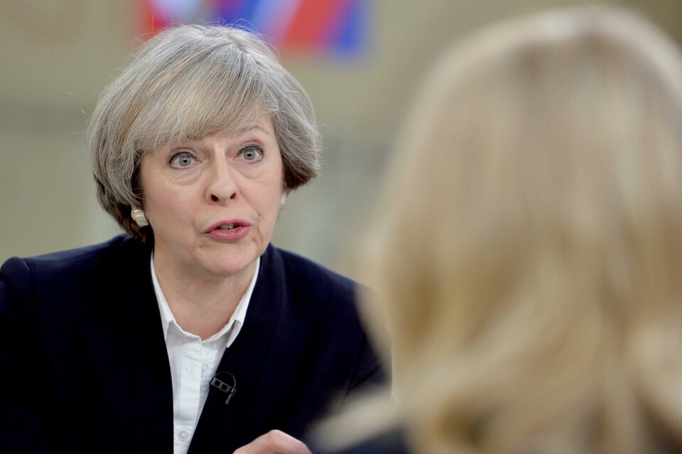 Storbritannias statsminister Theresa May ser pundet falle dagen før hun trolig offentliggjør planene for brexit. Storbritannias statsminister Theresa May ser pundet falle dagen før hun trolig offentliggjør planene for brexit.