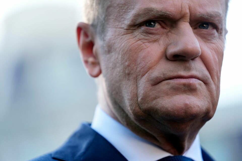 Polens statsminister Donald Tusk vil «presse tilbake krigen ved våre grenser». Foto: Andrew Harnik / AP / NTB Sikkerhetstiltakene rundt Polens statsminister Donald Tusk blir skjerpet etter attentatet mot statsminister Robert Fico i Slovakia. Foto. Andrew Harnik / AP / NTB