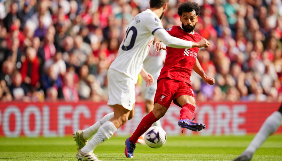 Mohamed Salah i aksjon for Liverpool mot Tottenham nylig. Mohamed Salah i aksjon for Liverpool mot Tottenham nylig. Foto: Jon Super / AP / NTB