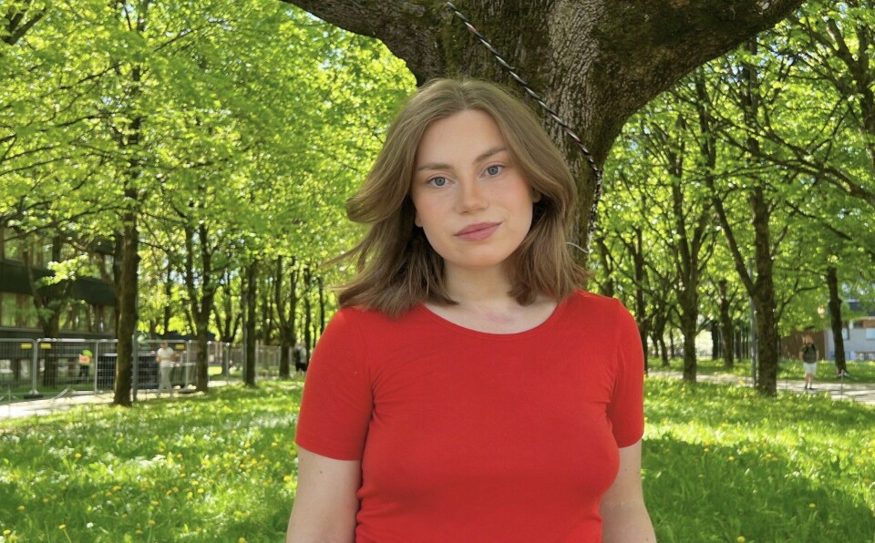 Nestleder Margit Martinsen Bye (22) i Oslo MDG har varslet at hun vil ha annenplassen på partiets liste før stortingsvalget høsten 2025. Nestleder Margit Martinsen Bye (22) i Oslo MDG har varslet at hun vil ha annenplassen på partiets liste før stortingsvalget høsten 2025.